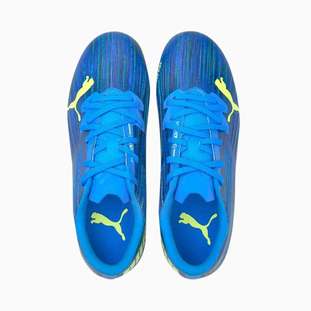 Puma JR Ultra 2.2 FG-AG - Blue-Yellow Alert