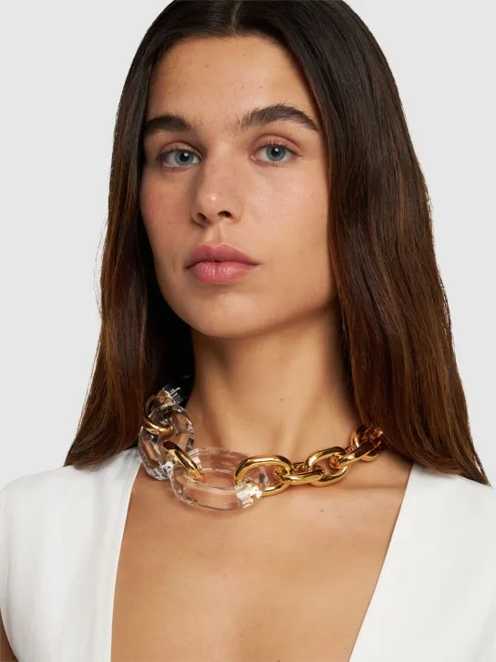 Rabanne   Chunky chain collier necklace 
