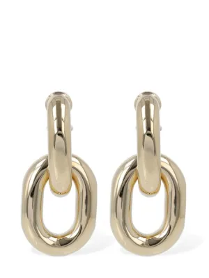 Rabanne   XL Chunky hoop earrings 