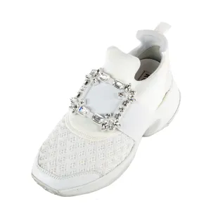 Roger Vivier White Chunky Sneakers Size US 7.5 | EU 37.5