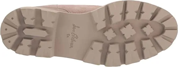 Sam Edelman Genia Minkse Chunky Heel Rounded Toe Pull On Zip Ankle Chelsea Boots