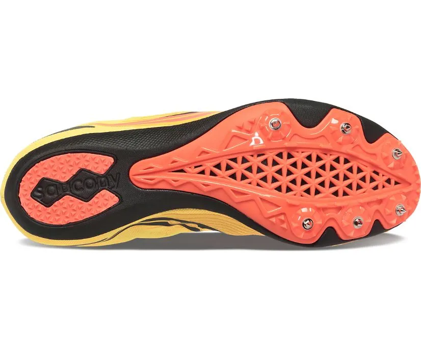 Saucony Mens Ballista MD- VIZIGLD/VIZIRED (S29071-16)