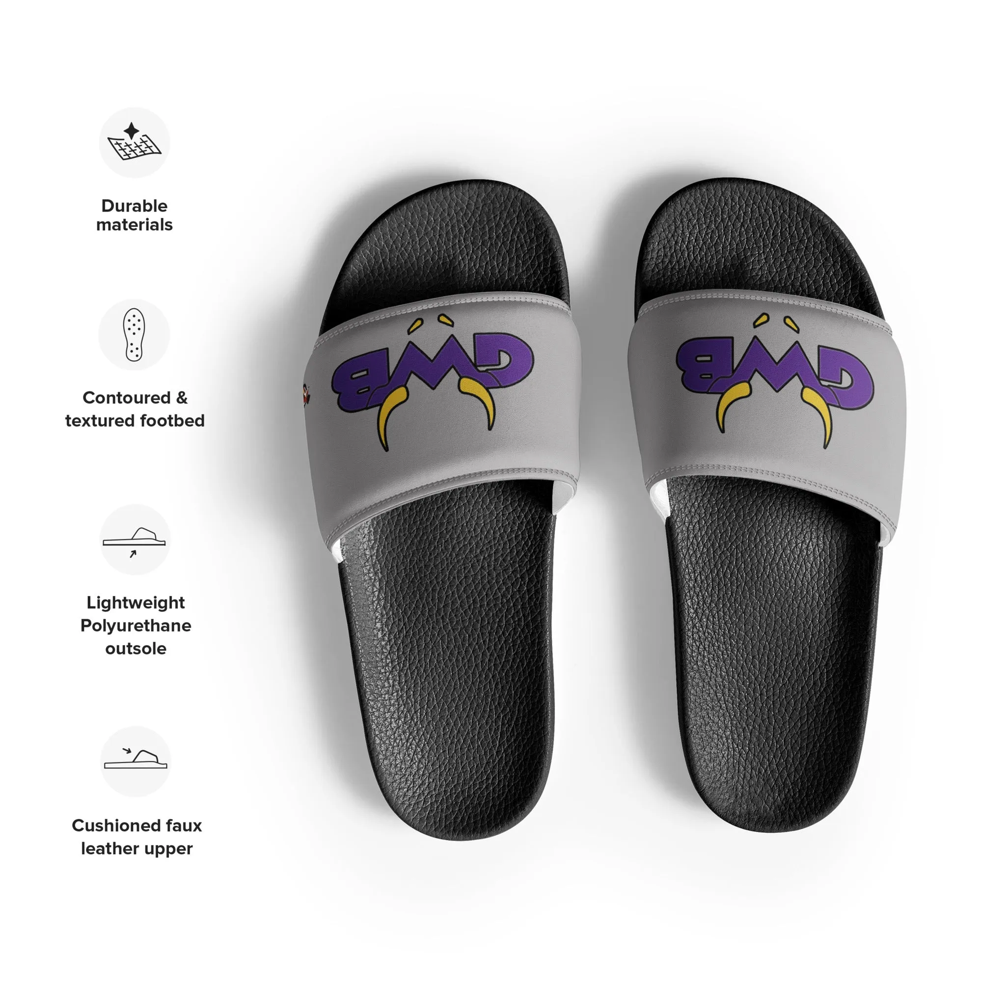 Snooty Fox Art Unisex Slides - GWB Team Logo