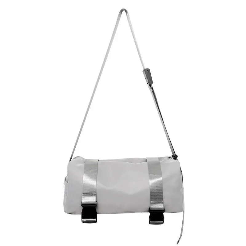 Sohiwoo Lightweight Foldable Gym Bag Portable Travel Storage Shoulder Bag Sports Bag