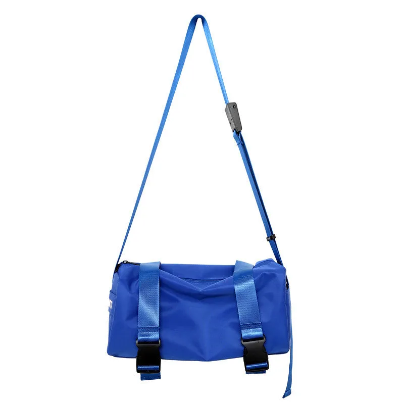 Sohiwoo Lightweight Foldable Gym Bag Portable Travel Storage Shoulder Bag Sports Bag