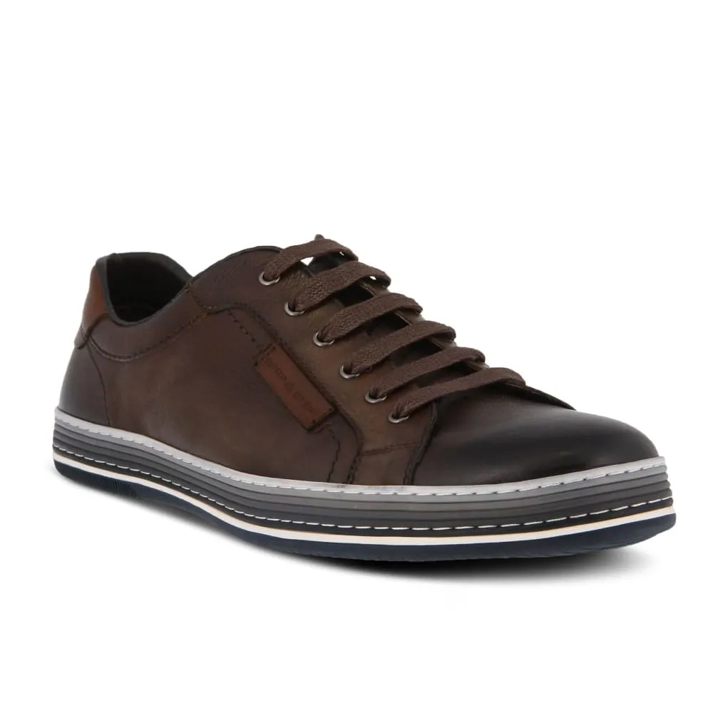 Spring Step Shoes Men's Leather Sneakers