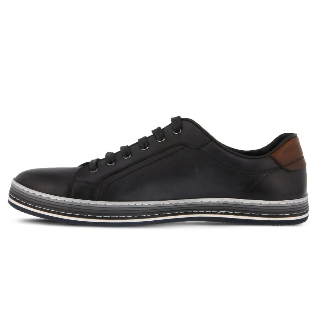 Spring Step Shoes Men's Leather Sneakers