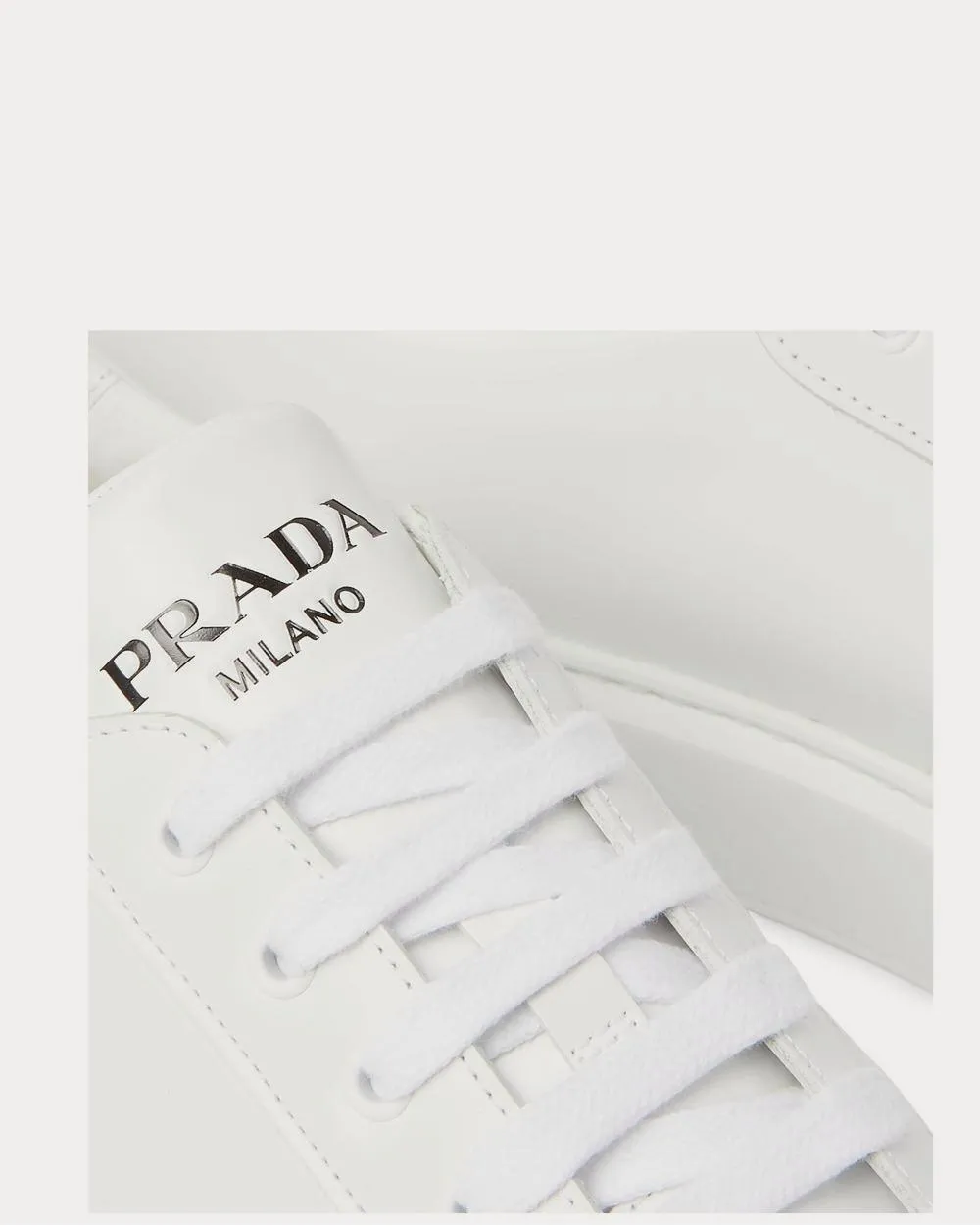 Street Eighty Leather  White low top sneakers