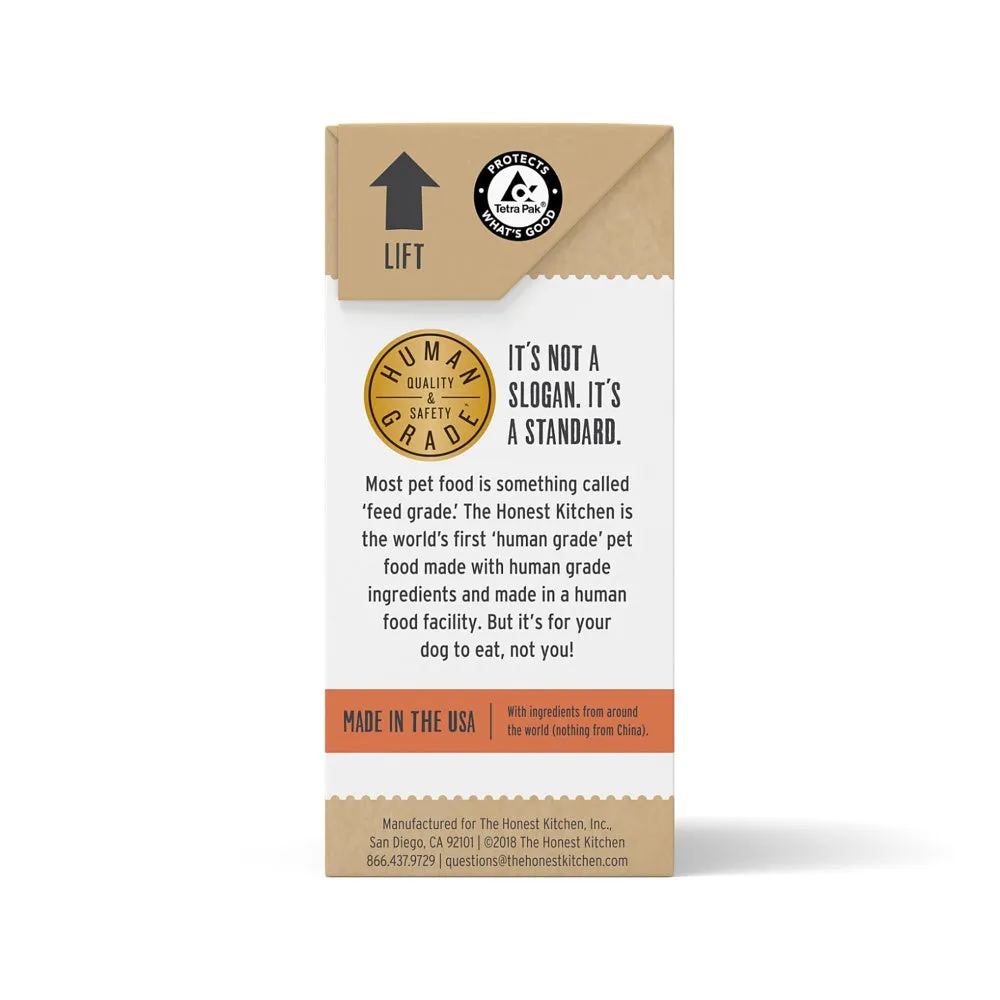 The Honest Kitchen Bone Broth Pour Overs Grain Free Beef Stew Recipe Food Topper for Dogs