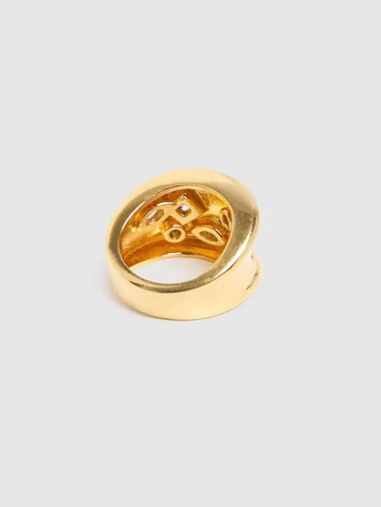 Timeless Pearly   Universal chunky ring 
