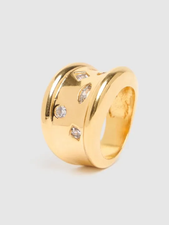 Timeless Pearly   Universal chunky ring 