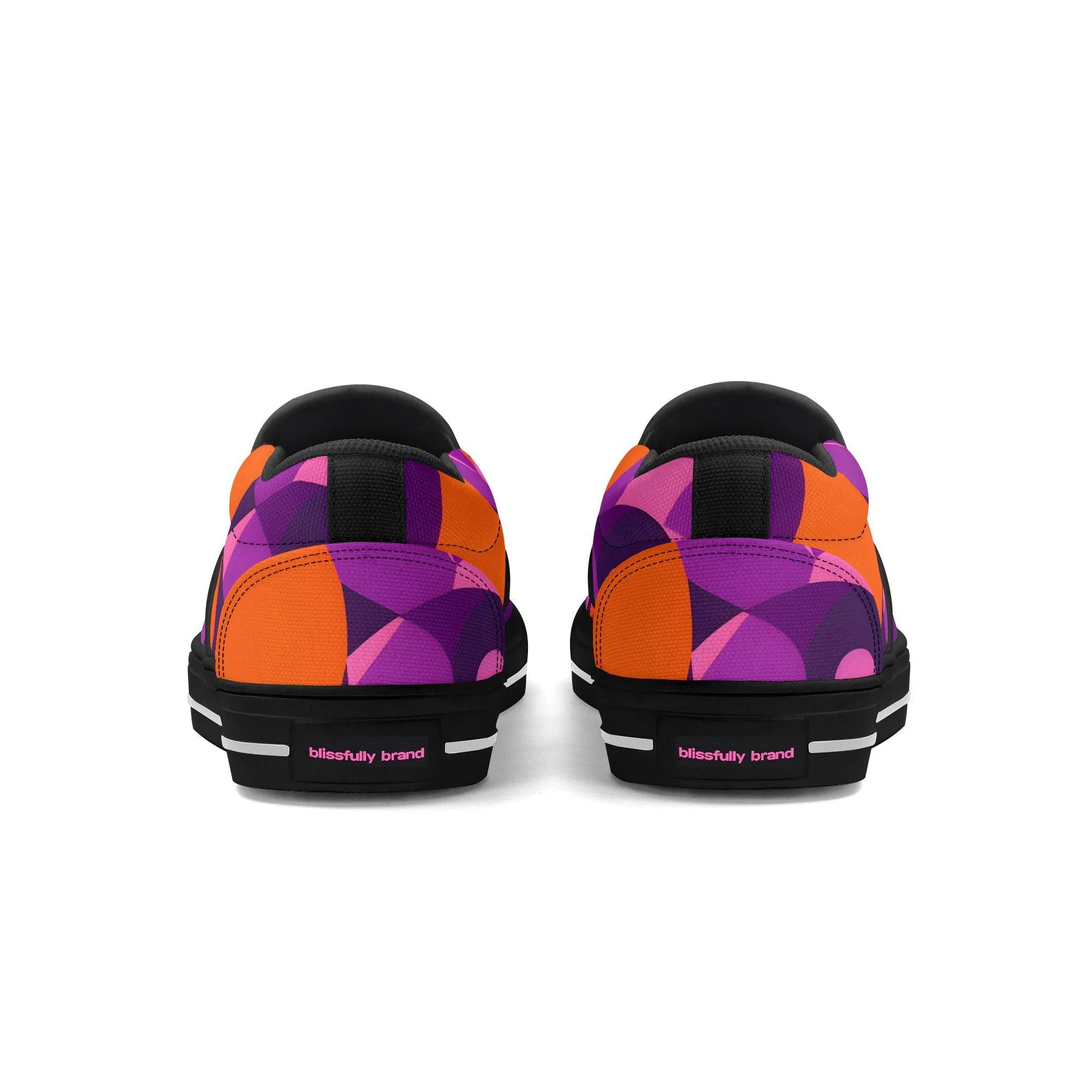 Tokyo Canvas Slip On Skater Shoes - Airline Series