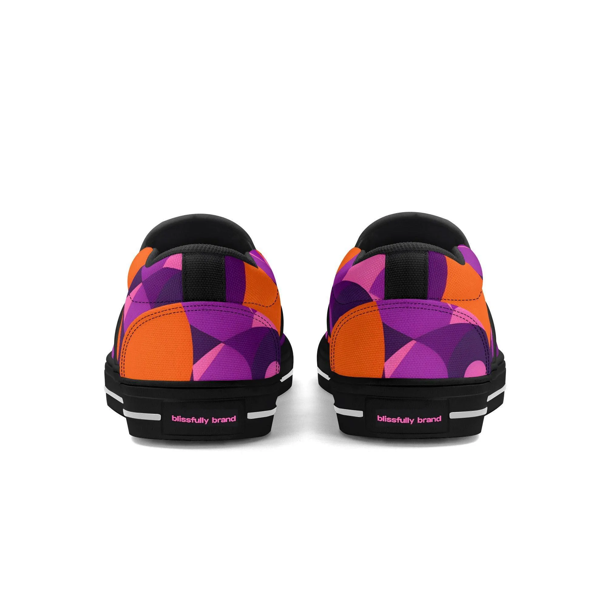 Tokyo Canvas Slip On Skater Shoes - Airline Series