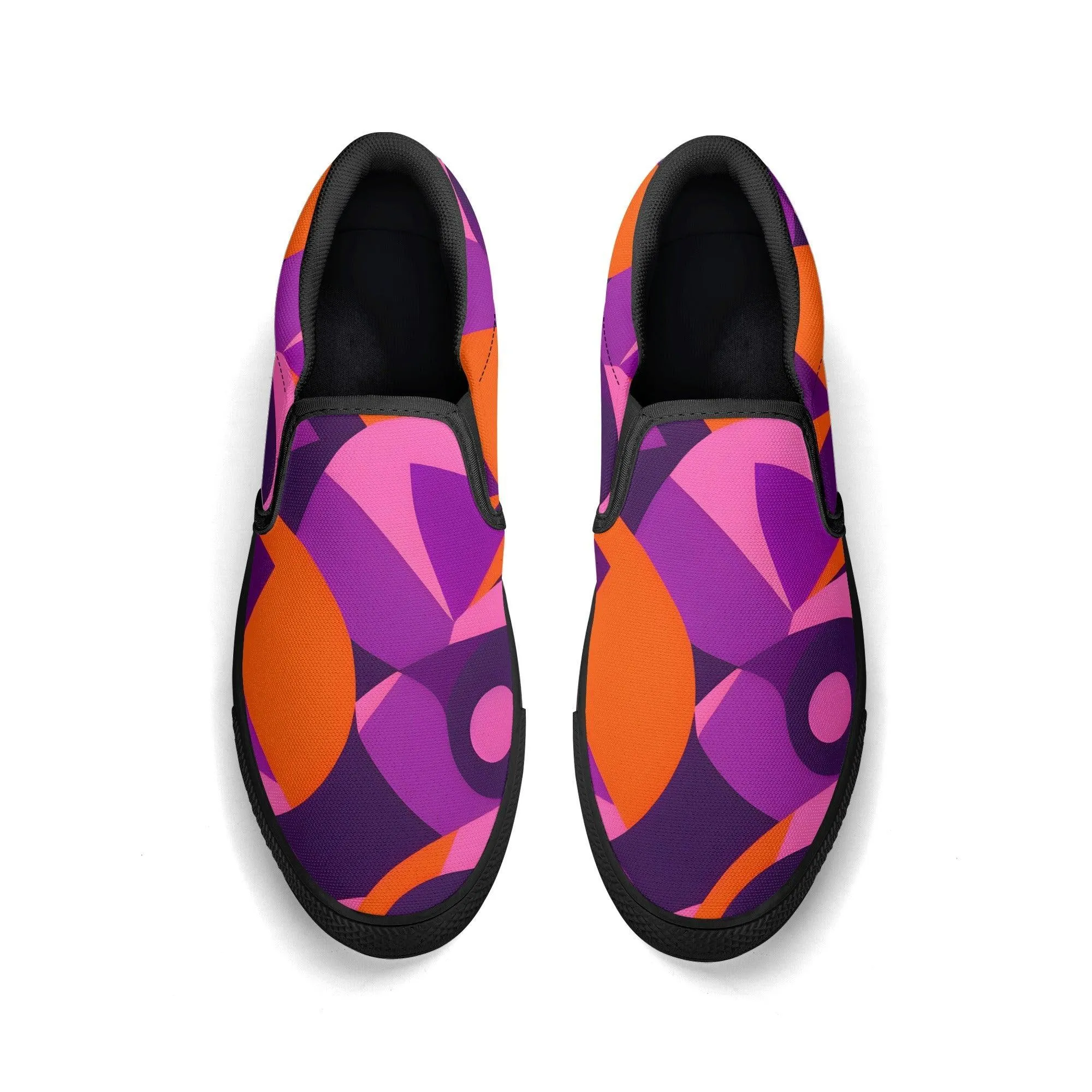 Tokyo Canvas Slip On Skater Shoes - Airline Series