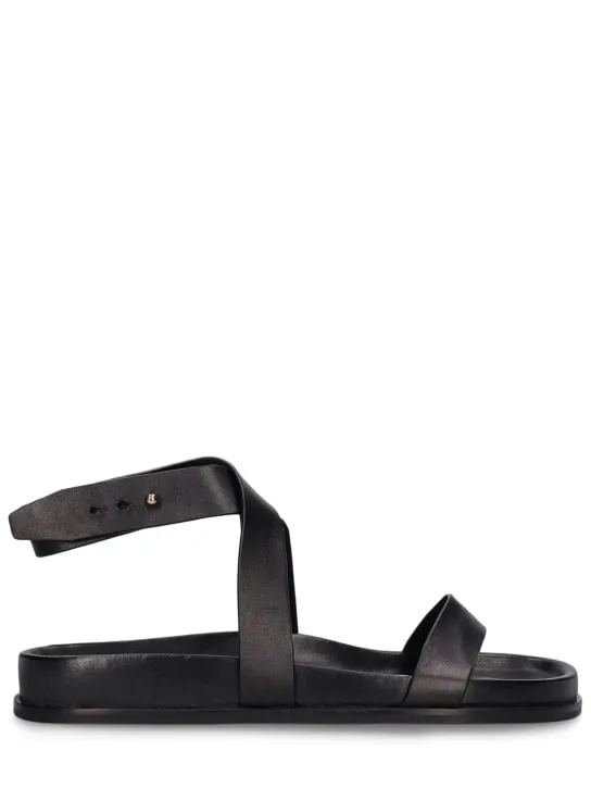 Toteme   20mm The Leather chunky sandals 