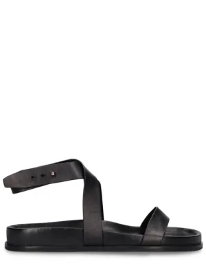 Toteme   20mm The Leather chunky sandals 