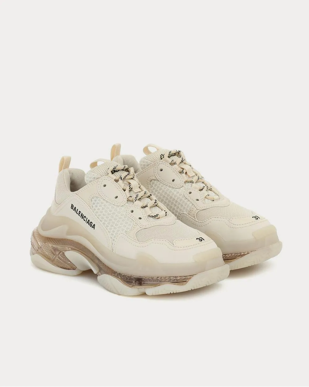 Triple S Off white Low Top Sneakers