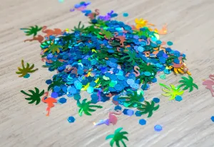 Tropical Oasis Chunky Glitter Blend