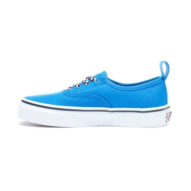 Vans Authentic Elastic Kids Lifestyle Shoes Victoria Blue