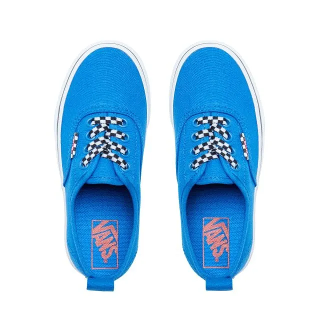 Vans Authentic Elastic Kids Lifestyle Shoes Victoria Blue