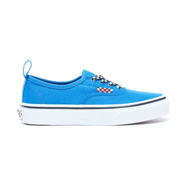 Vans Authentic Elastic Kids Lifestyle Shoes Victoria Blue