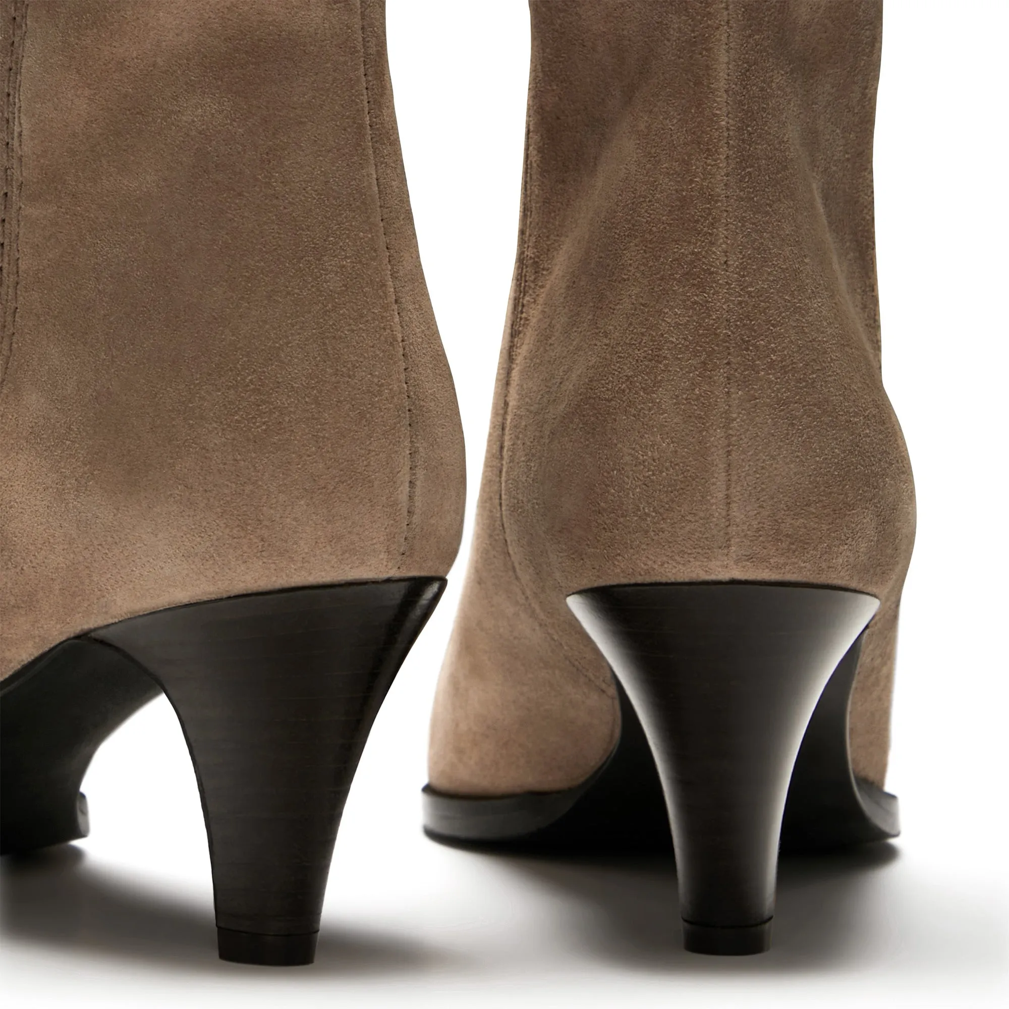 Vendôme Louane taupe suede boots