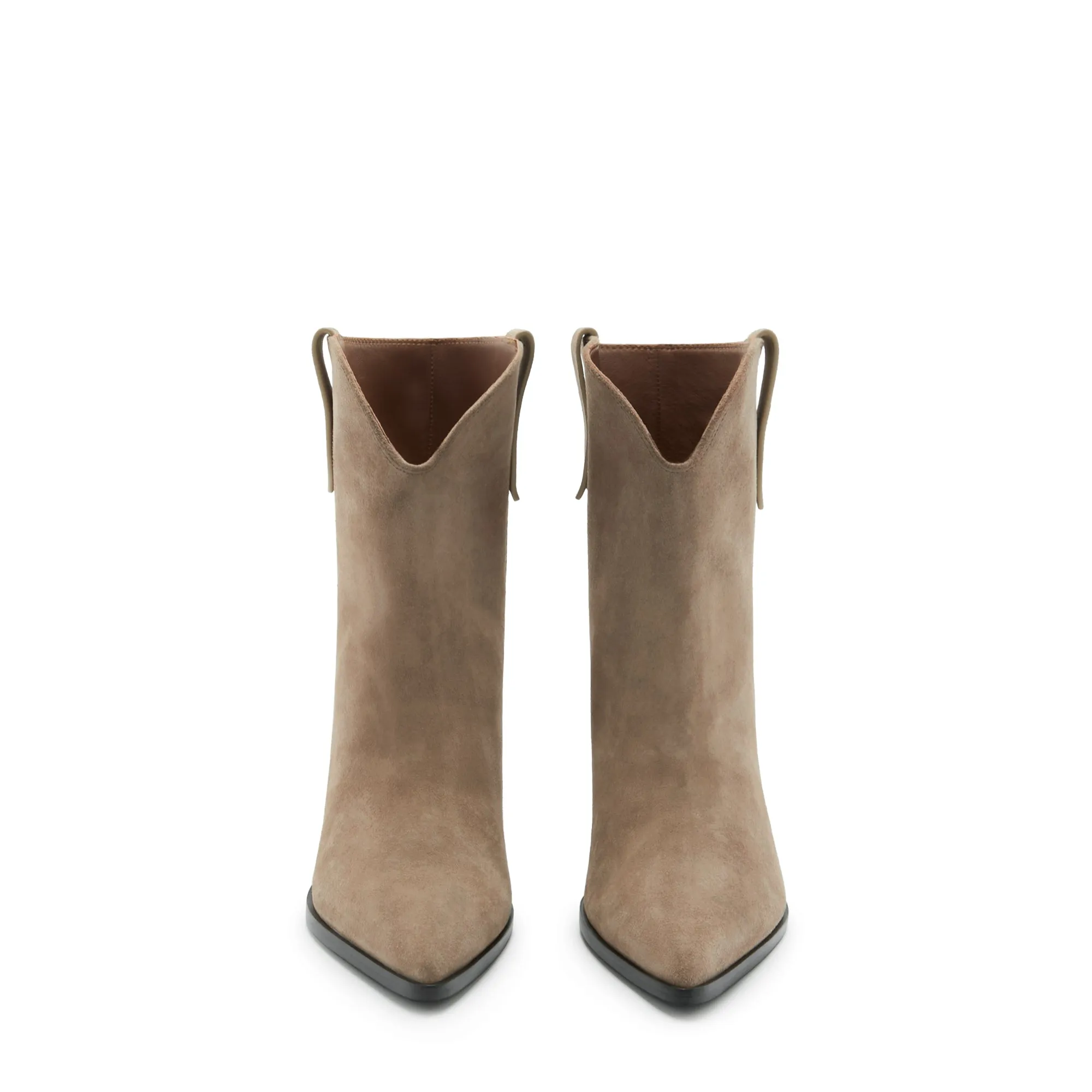 Vendôme Louane taupe suede boots