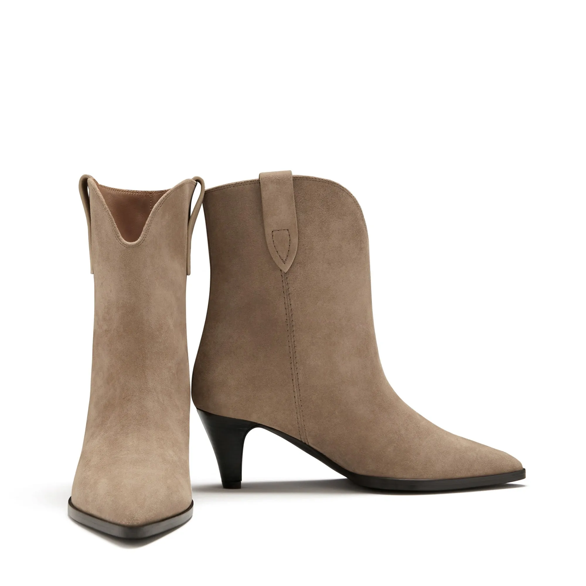 Vendôme Louane taupe suede boots