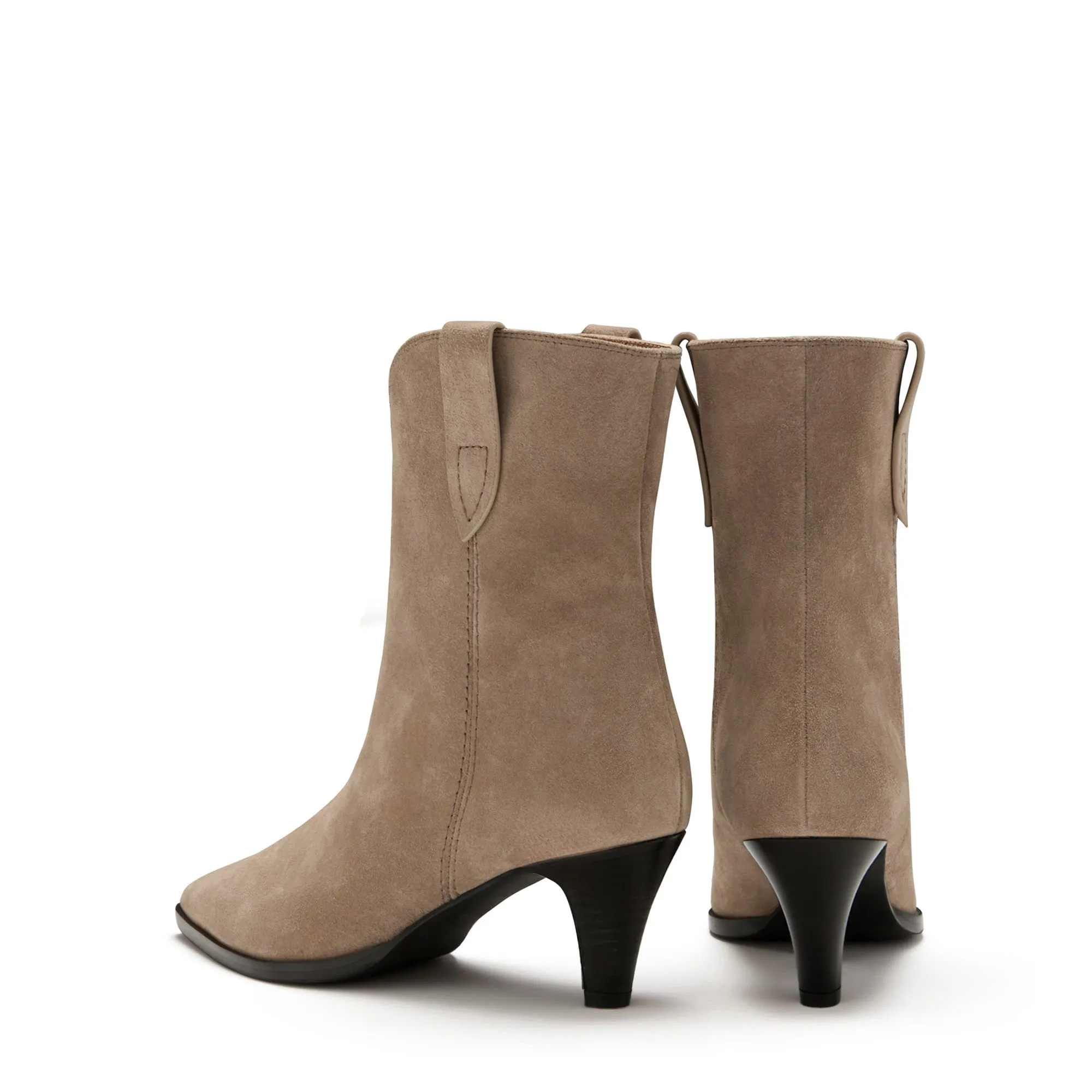 Vendôme Louane taupe suede boots