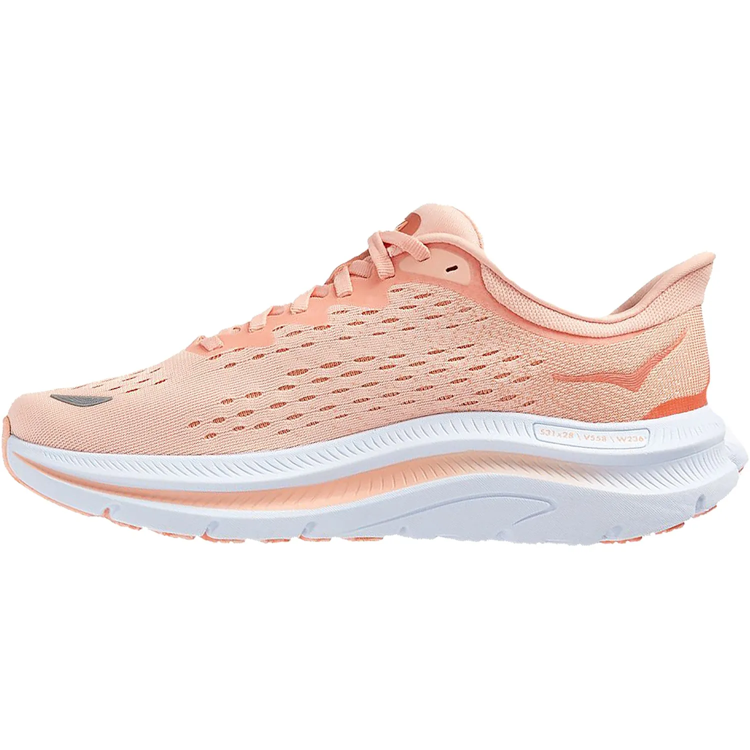 Women's Hoka One One Kawana Peach Parfait/Shell Coral Mesh