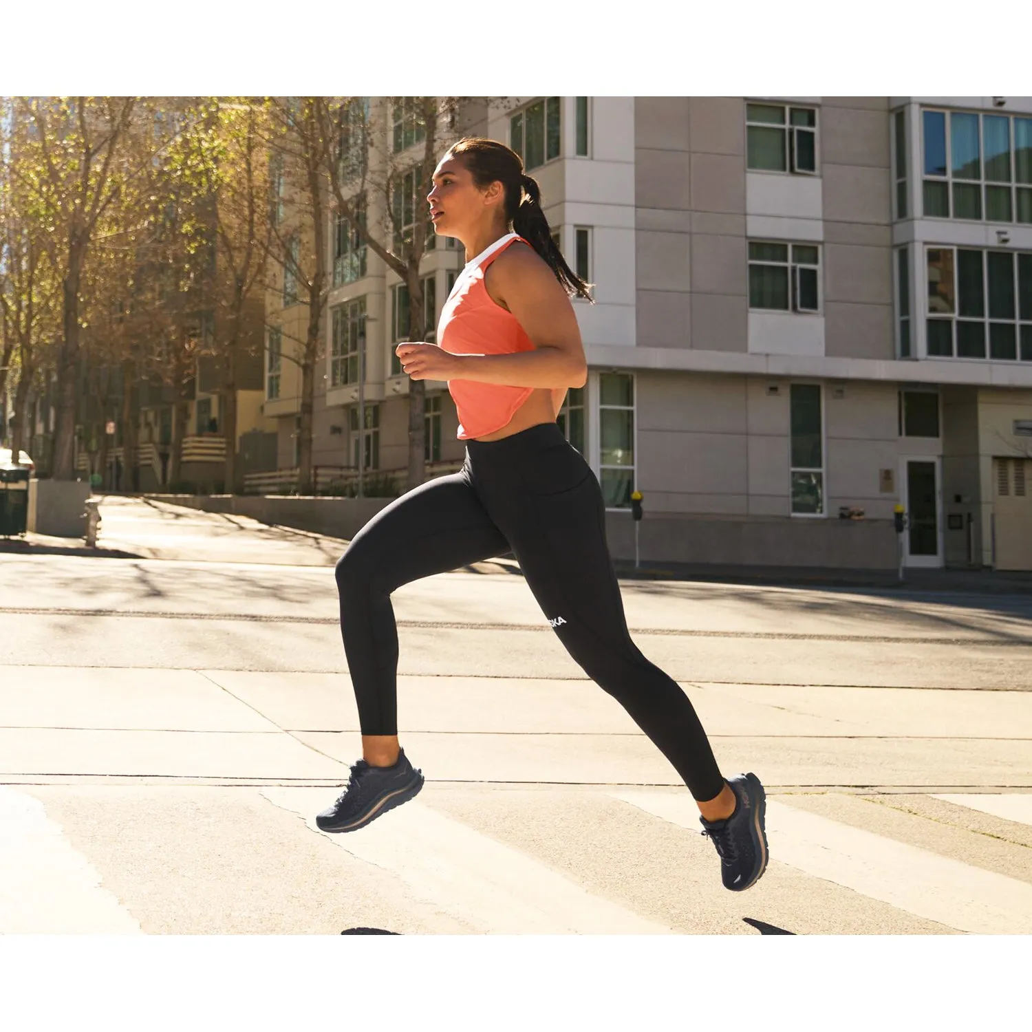 Women's Hoka One One Kawana Peach Parfait/Shell Coral Mesh