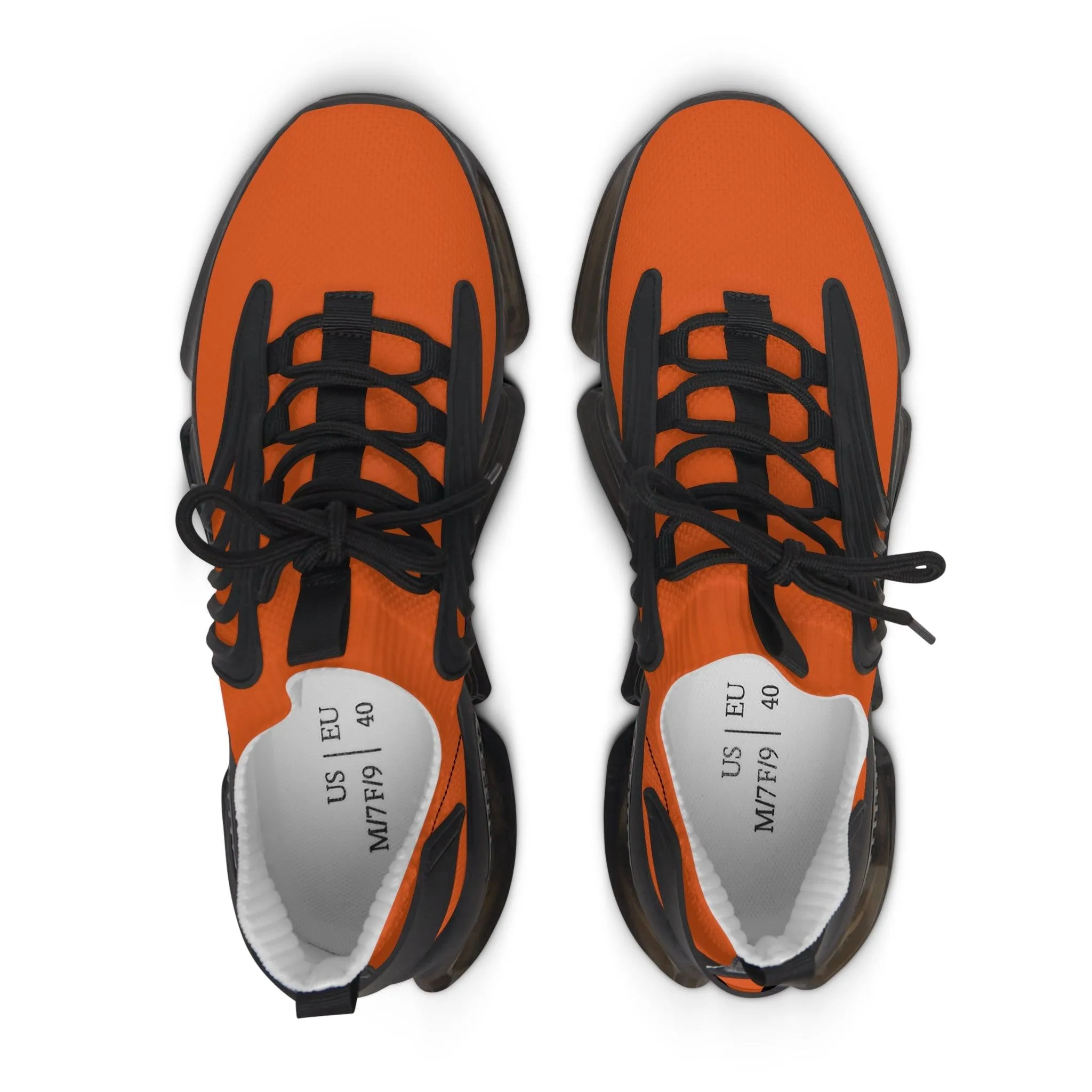 Women's Mesh Sneakers - Orange