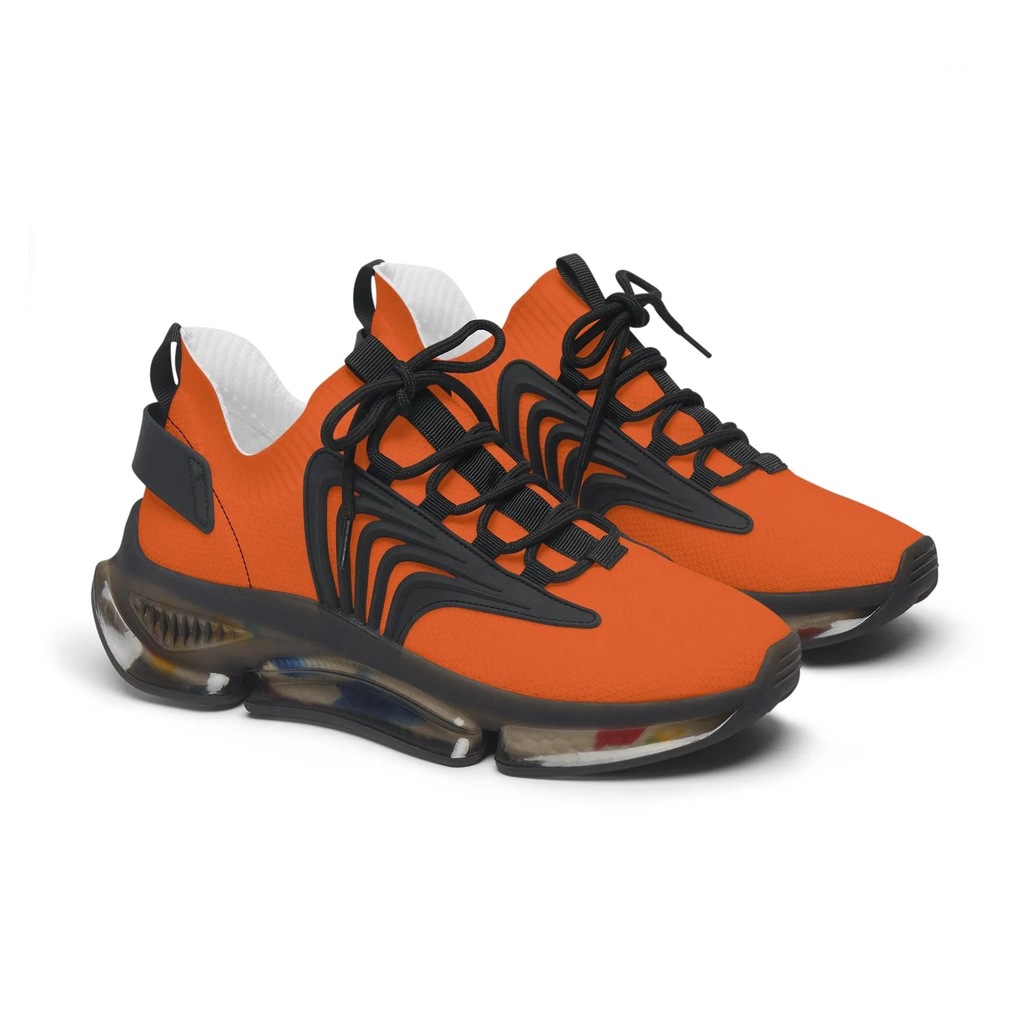 Women's Mesh Sneakers - Orange