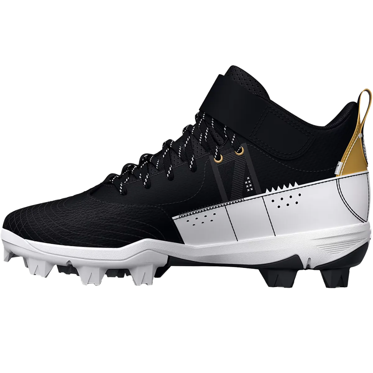 Youth Harper 7 Mid RM Baseball Cleats