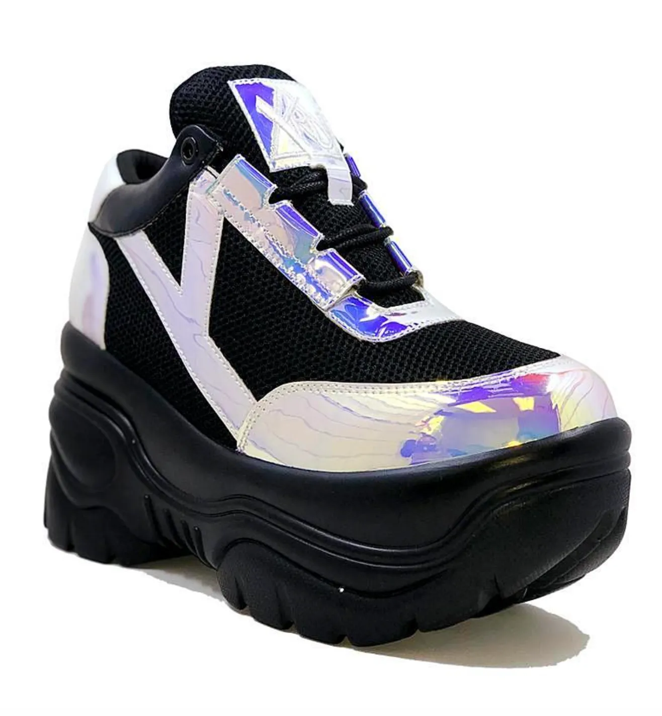 YRU Shoes Matrixx Platform Sneakers
