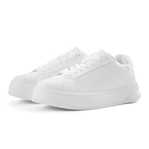 ZARA MONOCHROME CHUNKY SOLE SNEAKERS 2267-220-WHT